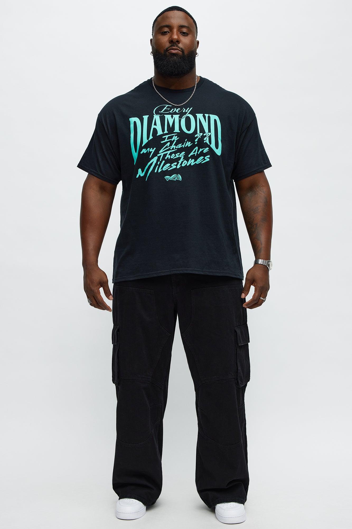 Every Diamond Short Sleeve Tee - Black Male Product Image
