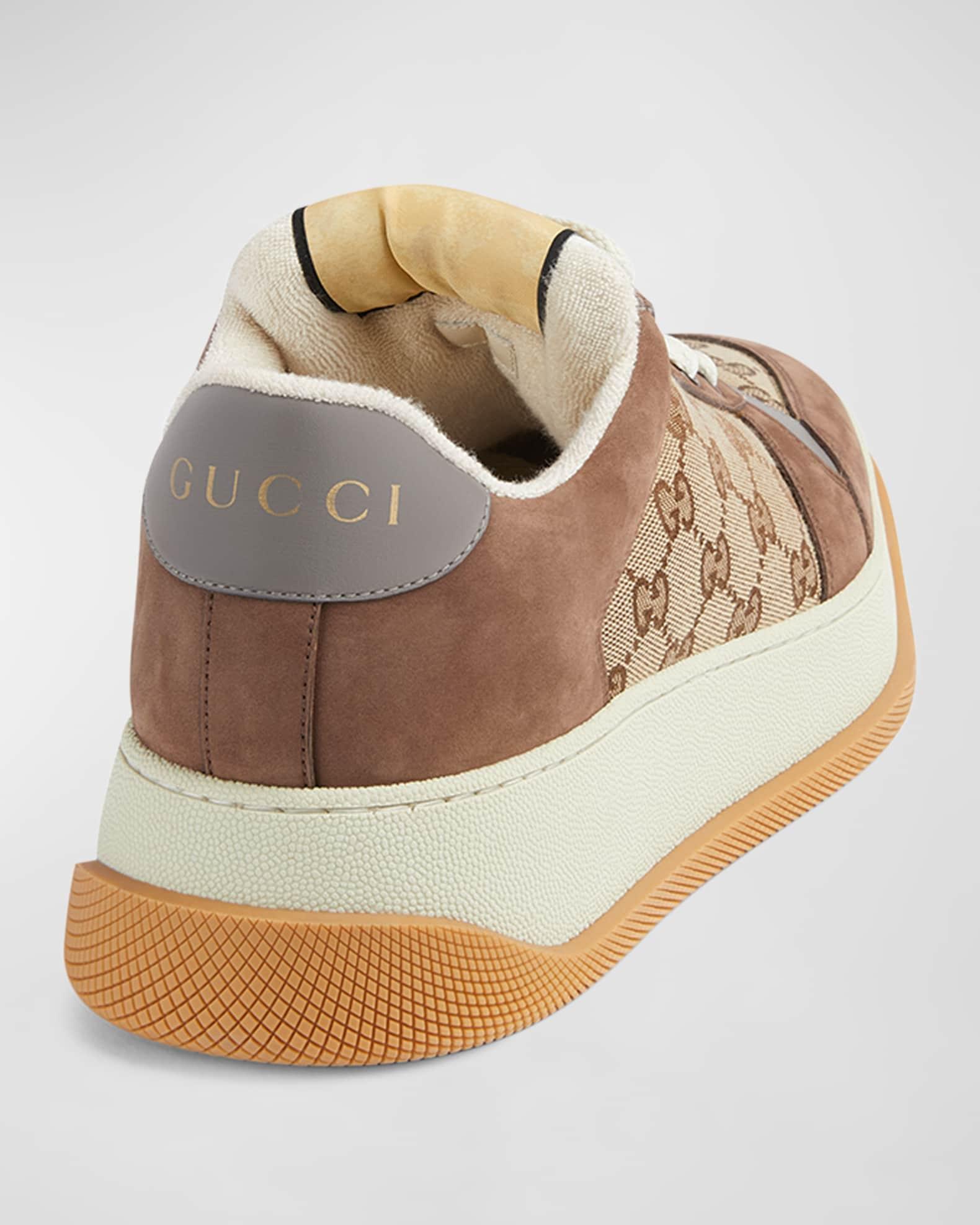 Men's Double Screener Canvas Low-Top Sneakers Product Image