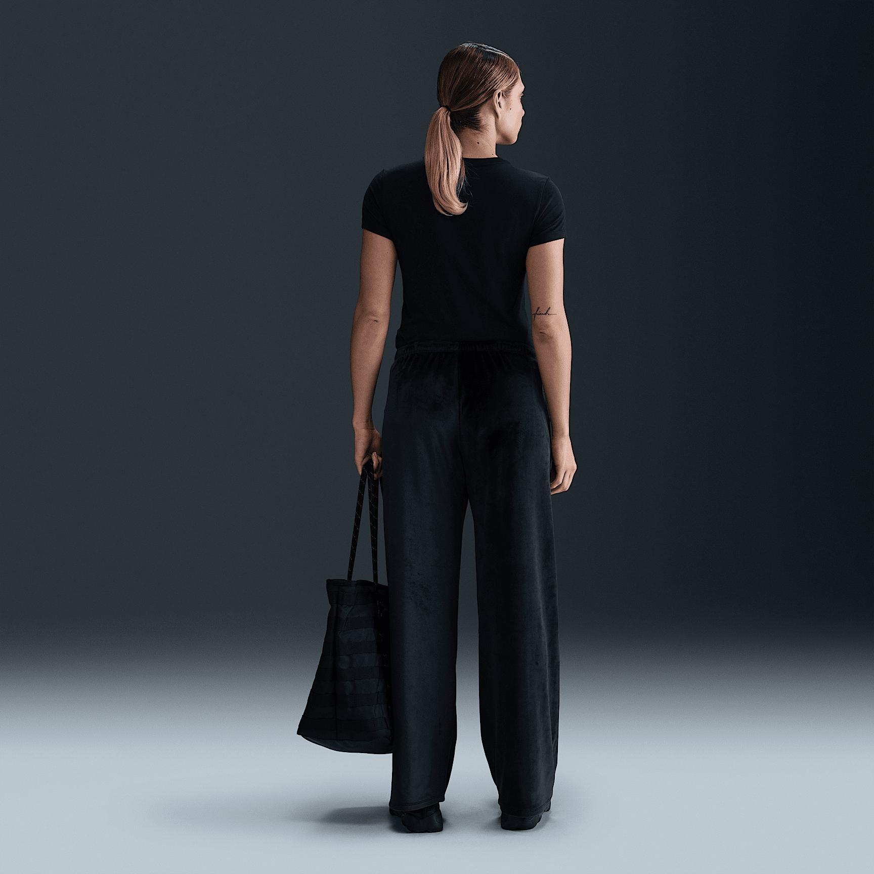 Womens Nike Sportswear Chill Knit Slim Cropped T-Shirt | HV6408-100 Product Image