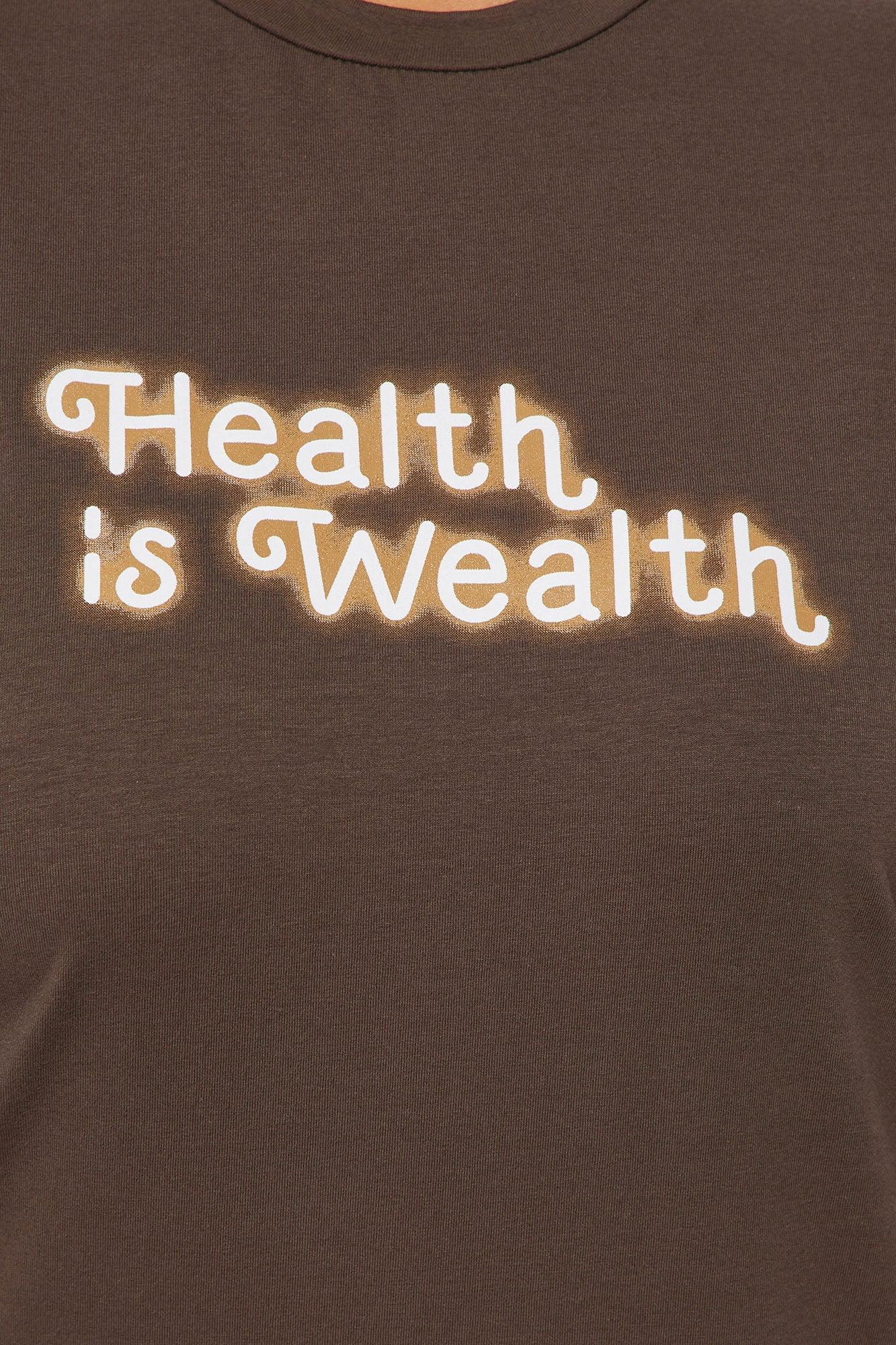 Health Is Wealth Legging Set - Brown Female Product Image