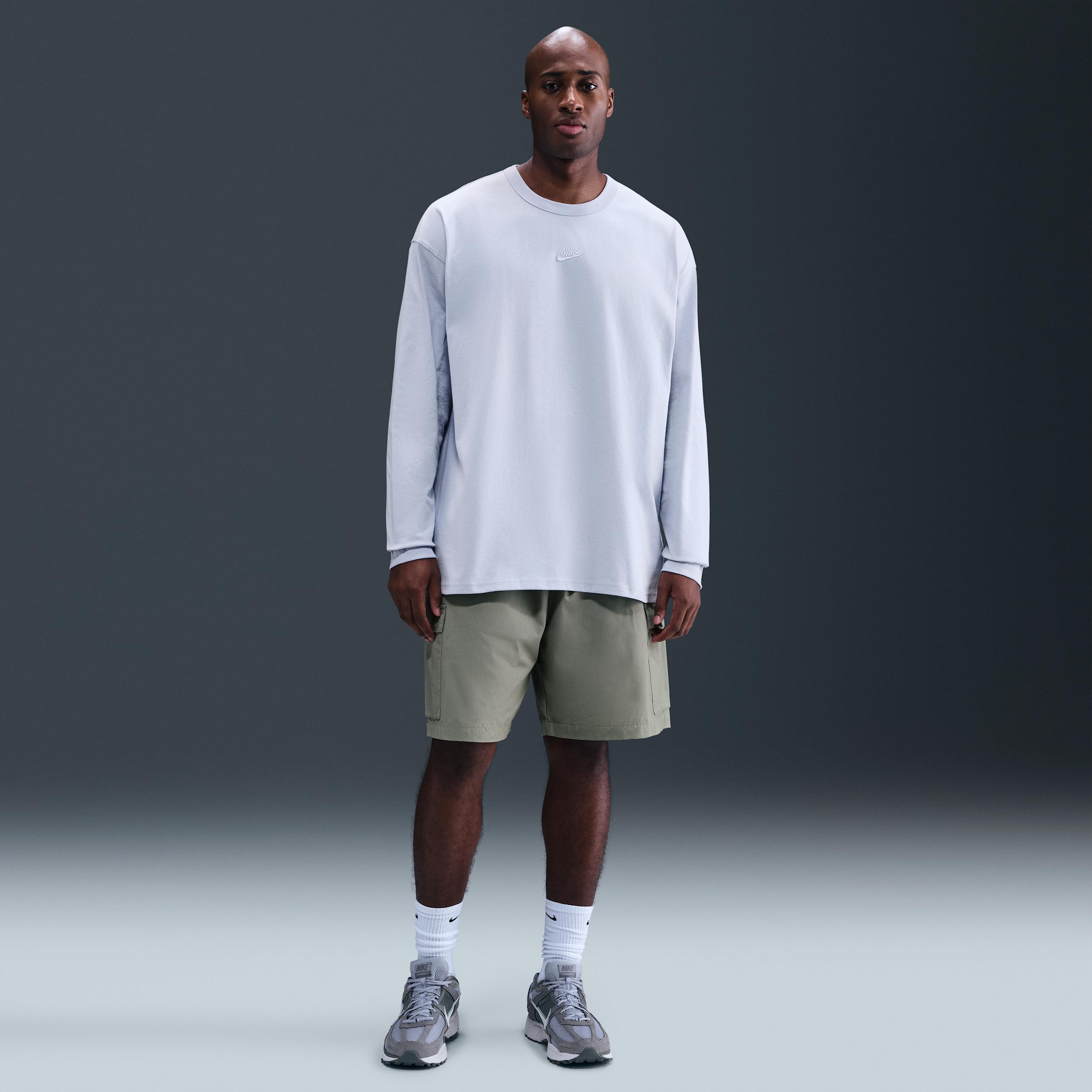 Men's Nike Sportswear Premium Essentials Long-Sleeve T-Shirt Product Image