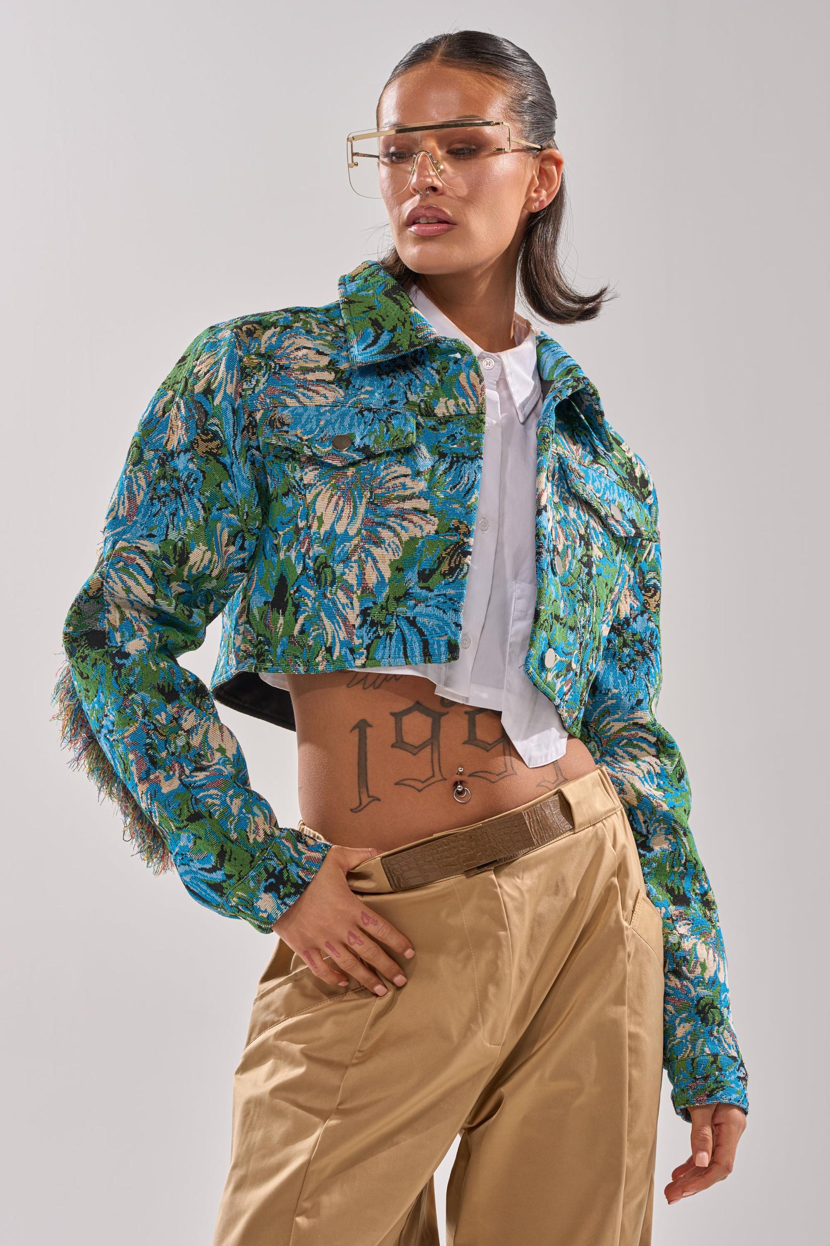 TRY ME TAPESTRY BOMBER Product Image