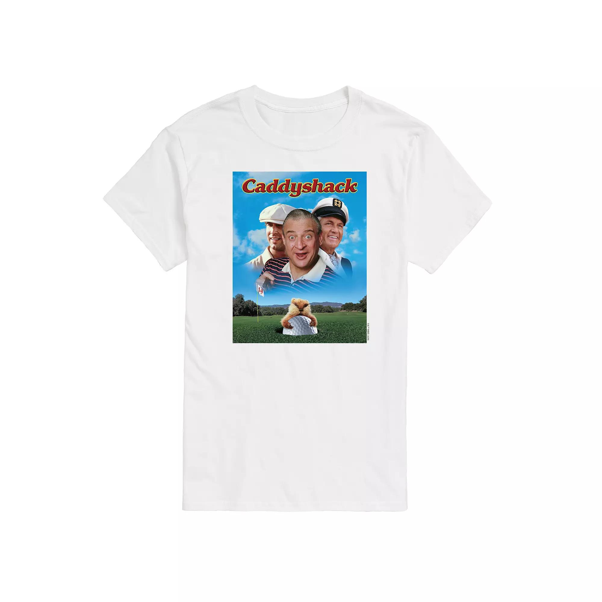 Men's Caddy Shack Poster Graphic Tee,  Product Image