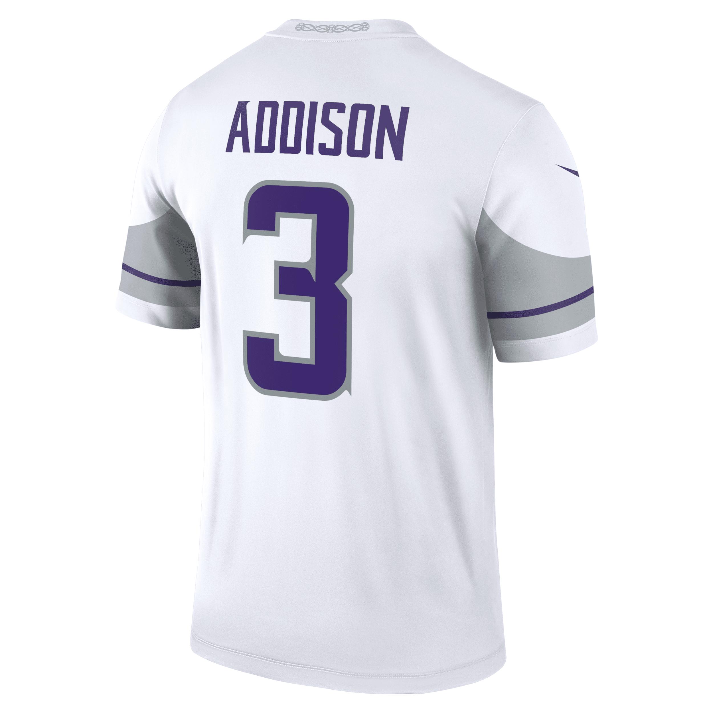 Jordan Addison Minnesota Vikings Nike Mens Dri-FIT NFL Legend Jersey | 94NM0BAZ9MF-01A Product Image