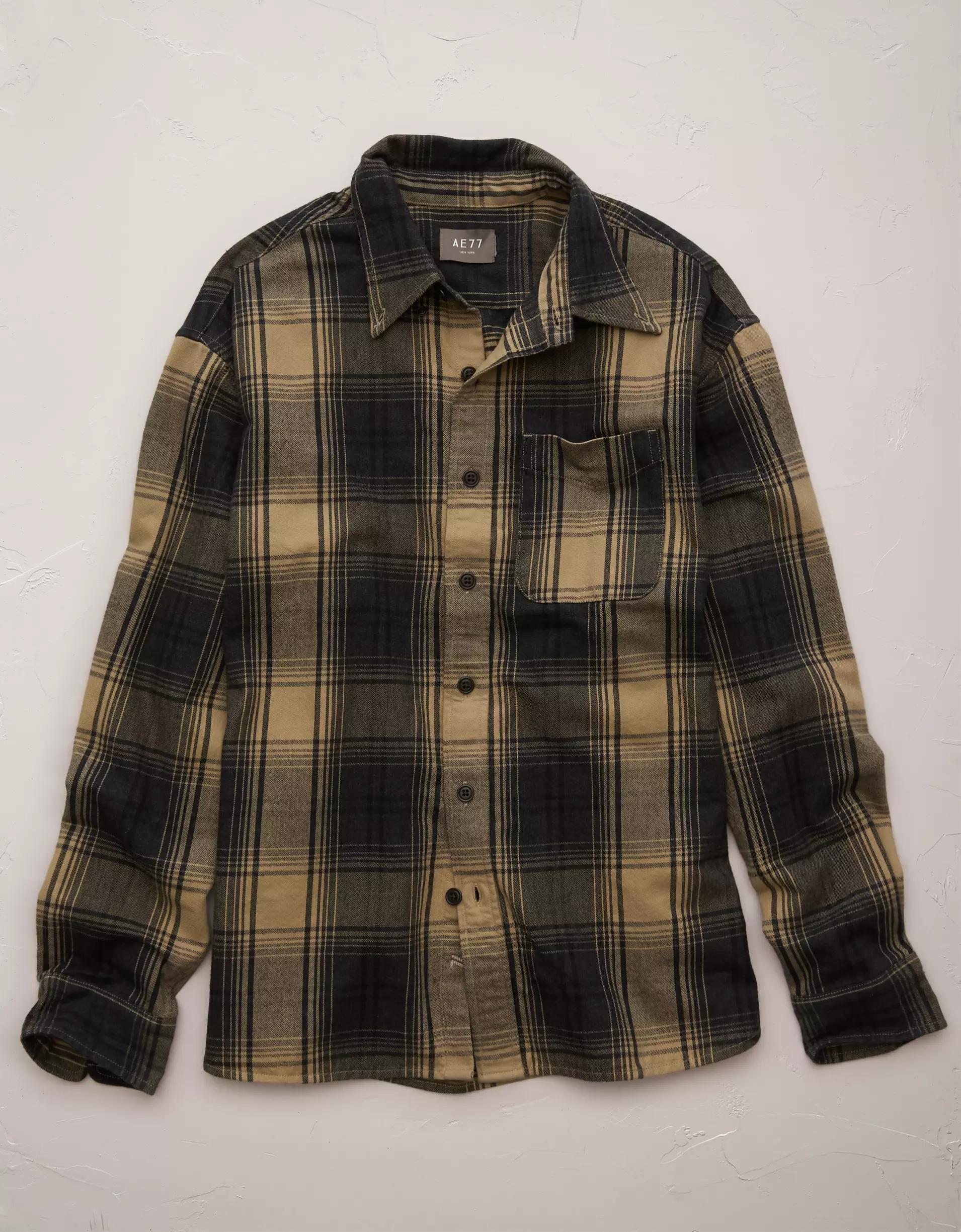 AE77 Premium Flannel Shirt Product Image