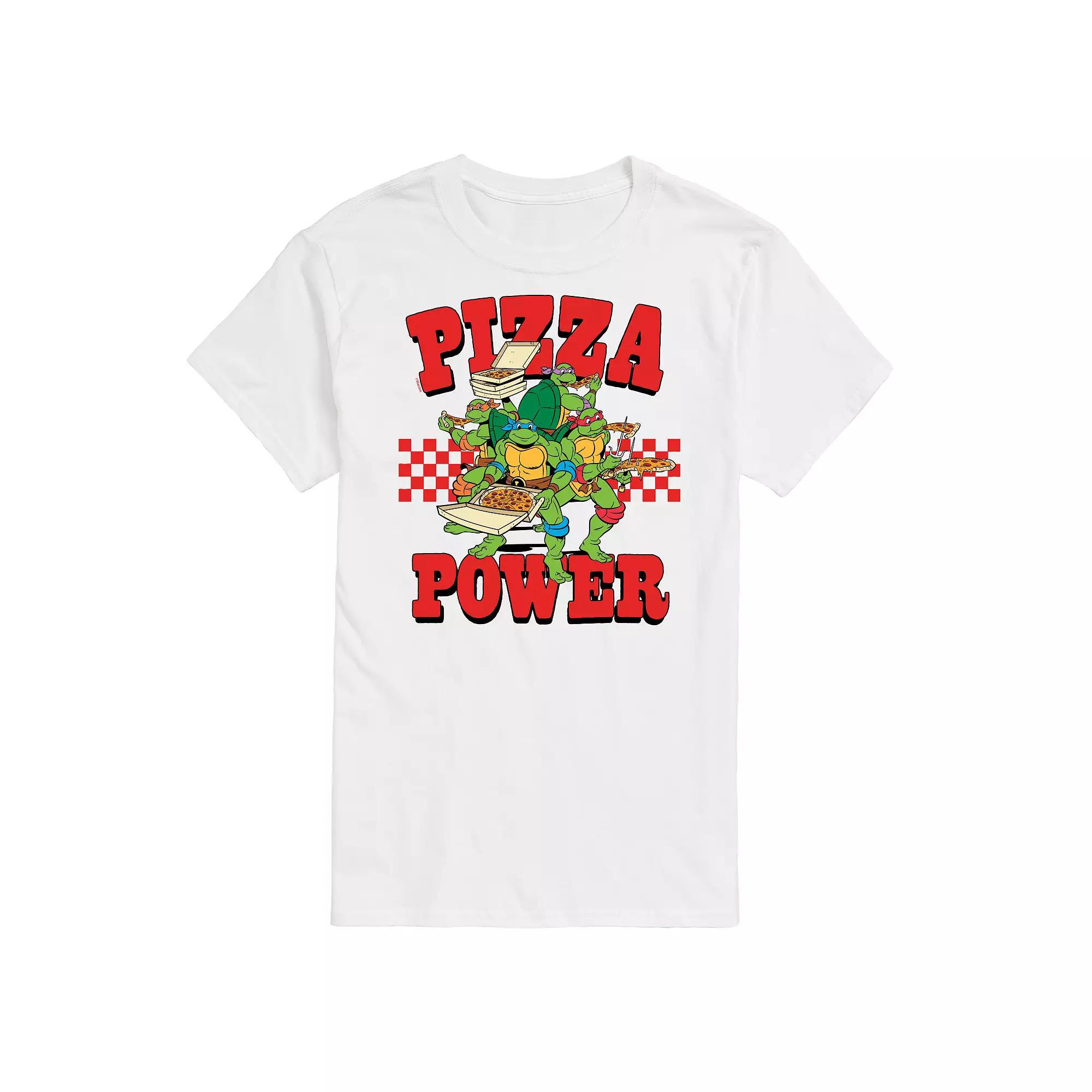 Big & Tall TMNT Pizza Power Graphic Tee, Men's,  Product Image