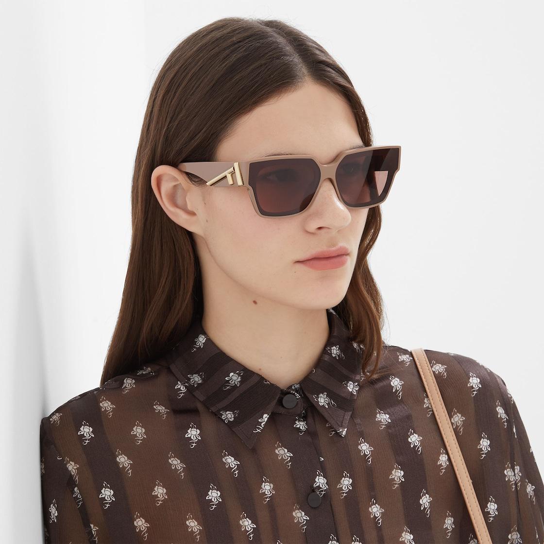 Fendi FirstTaupe acetate sunglasses Product Image