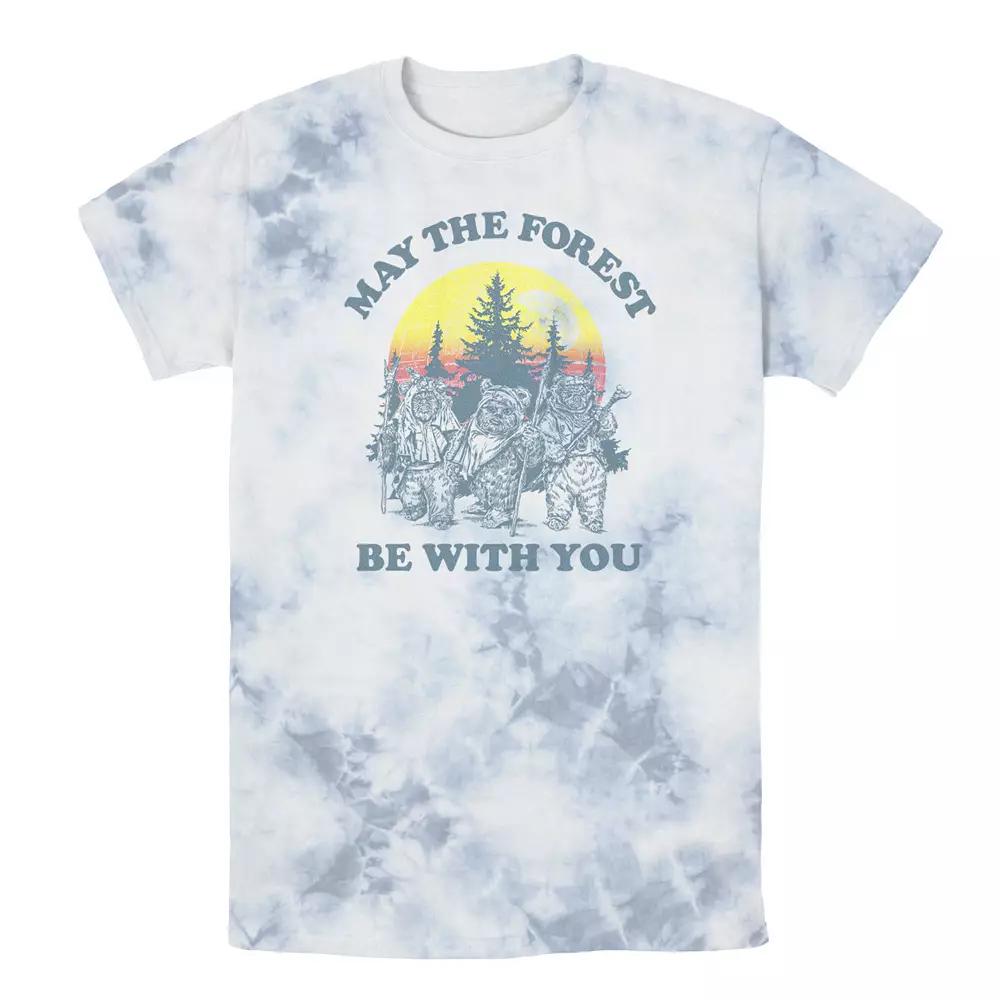 Men's Star Wars Ewok Sunset May The Forest Be With You Earth Day Tee, Boy's,  Product Image
