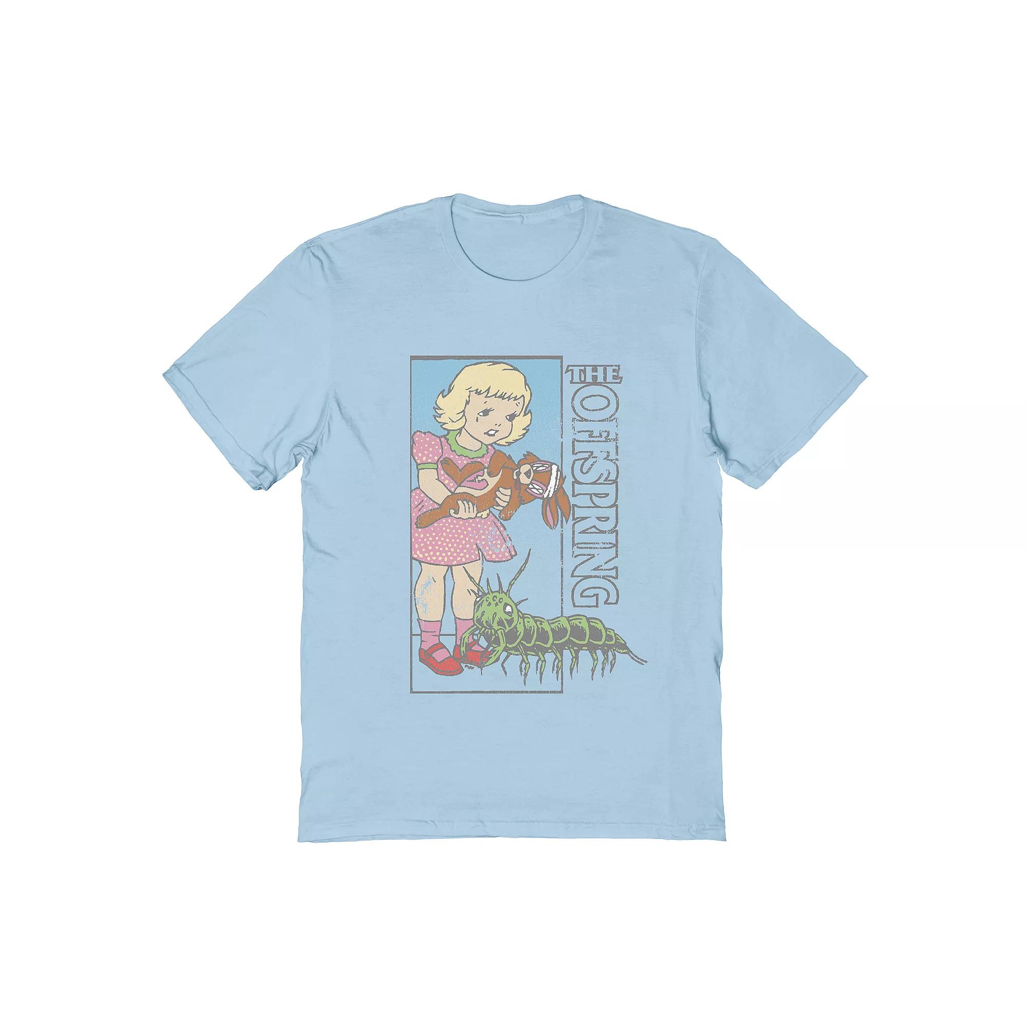 The Offspring Men's T-Shirt, Size: XXL, Light Blue Product Image