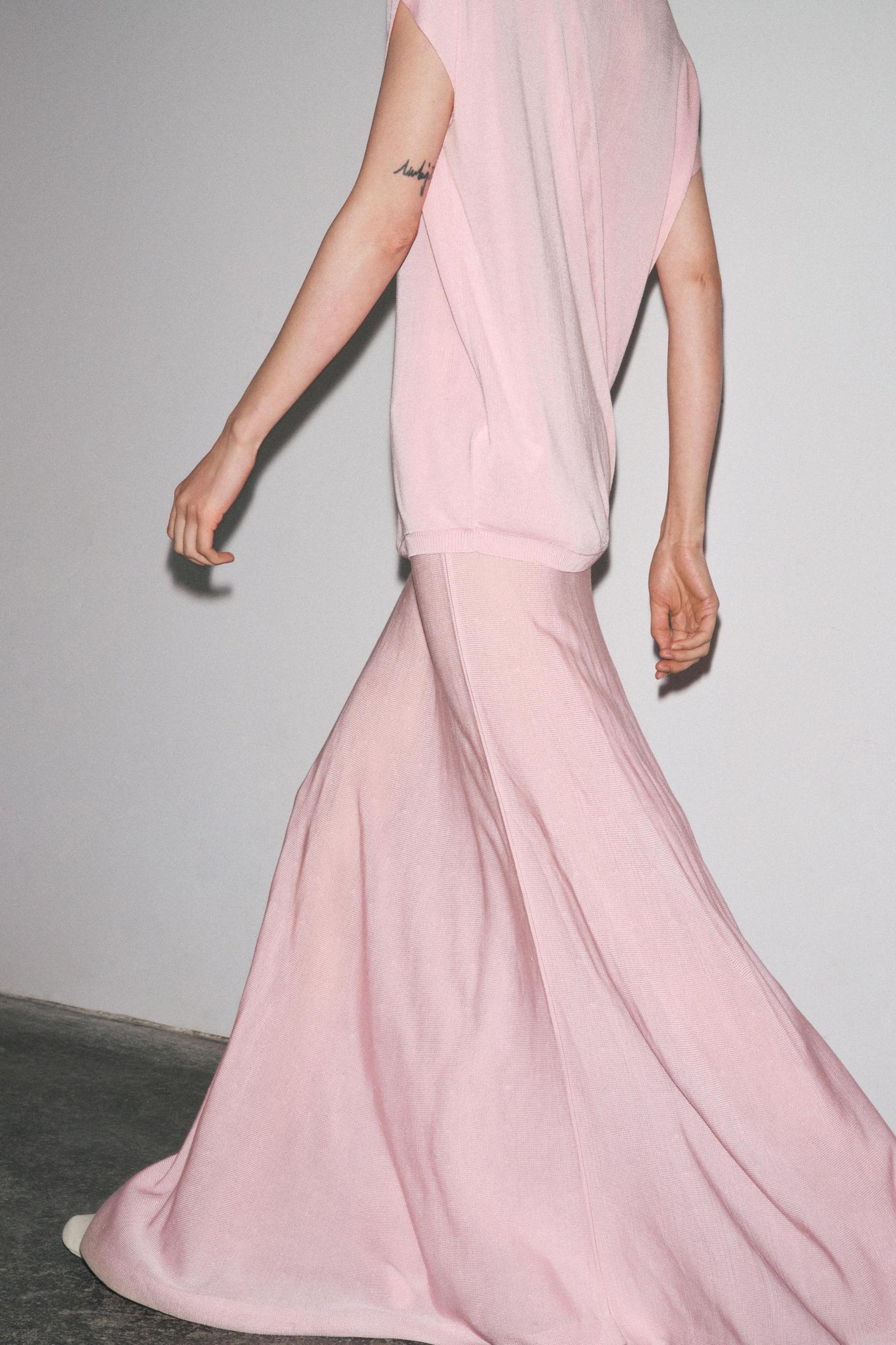 WIDE SLEEVE KNIT TOP Product Image