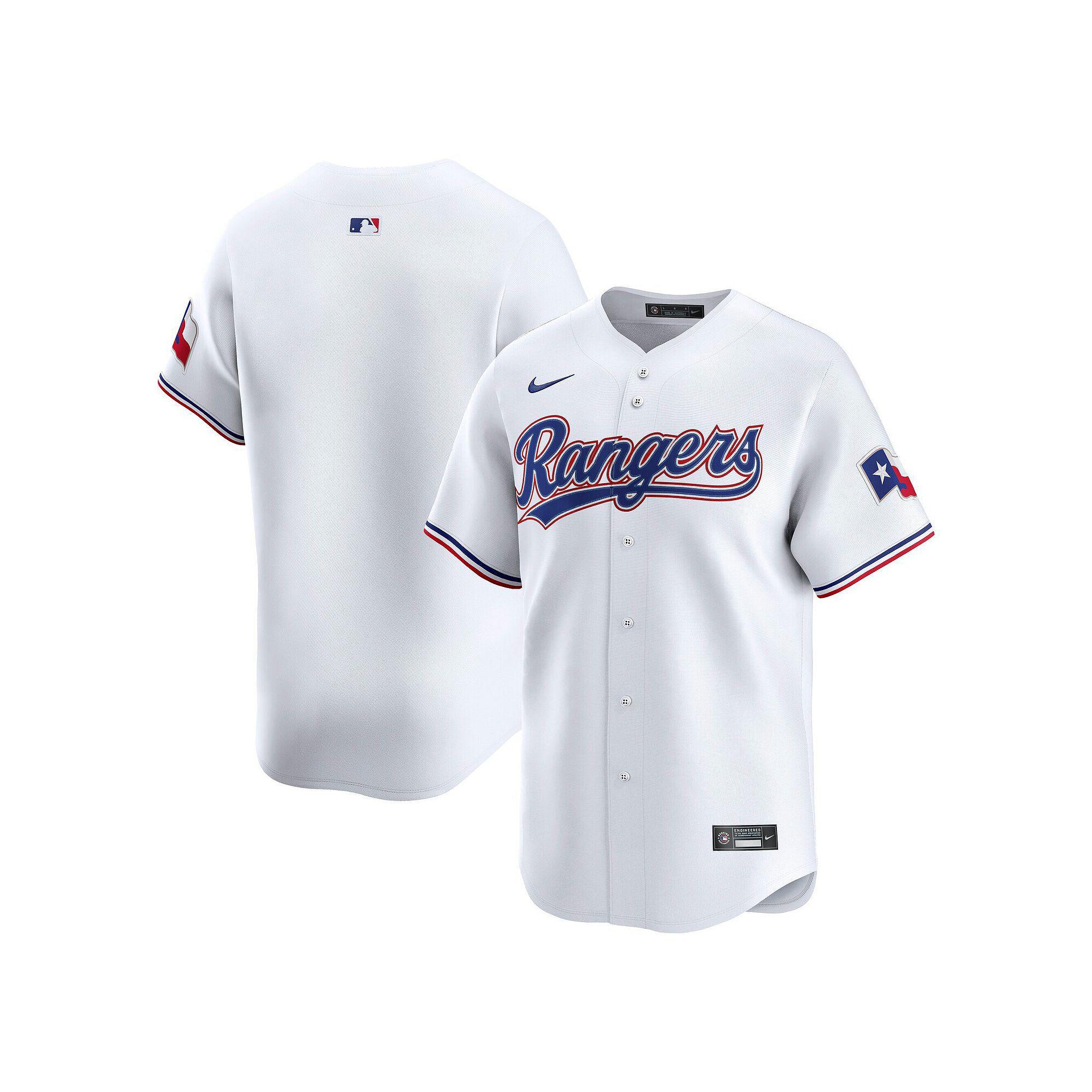 Men's Nike White Texas Rangers Home Limited Jersey,  Product Image