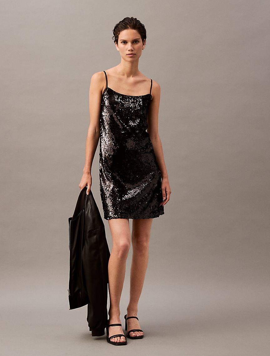 Sequin Mini Dress Product Image
