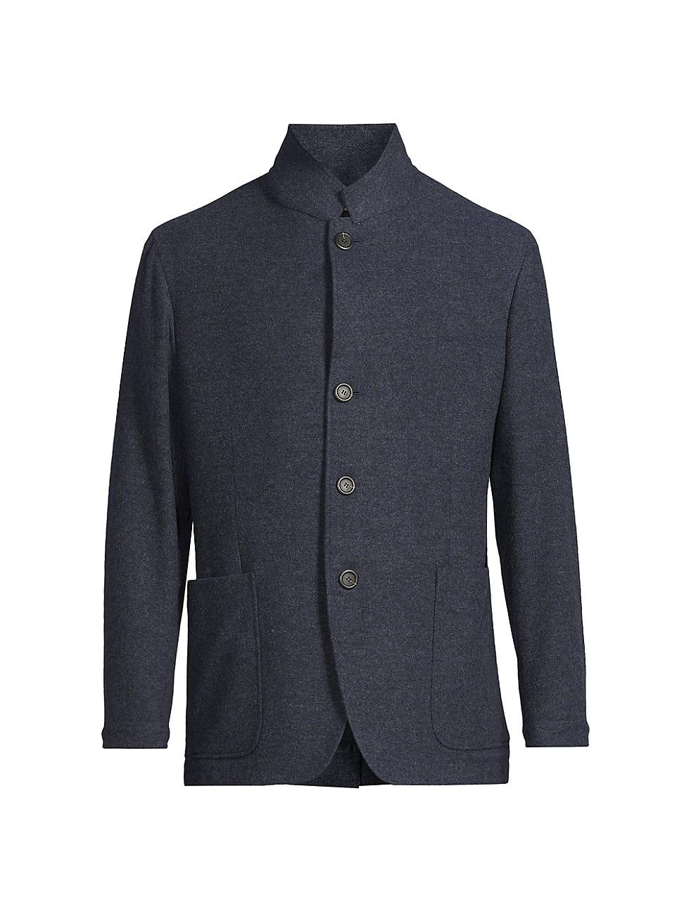 Mens Nuvola Melange Wool-Cashmere Sport Coat Product Image