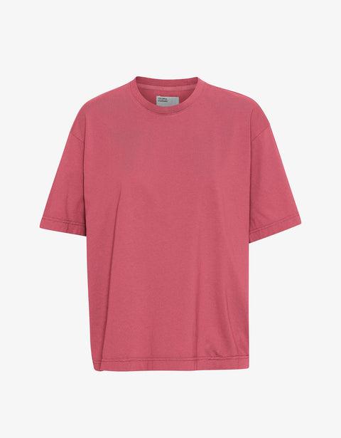 Oversized Organic T-Shirt - Soft Lavender Product Image