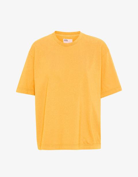 Oversized Organic T-Shirt - Burned Yellow Product Image
