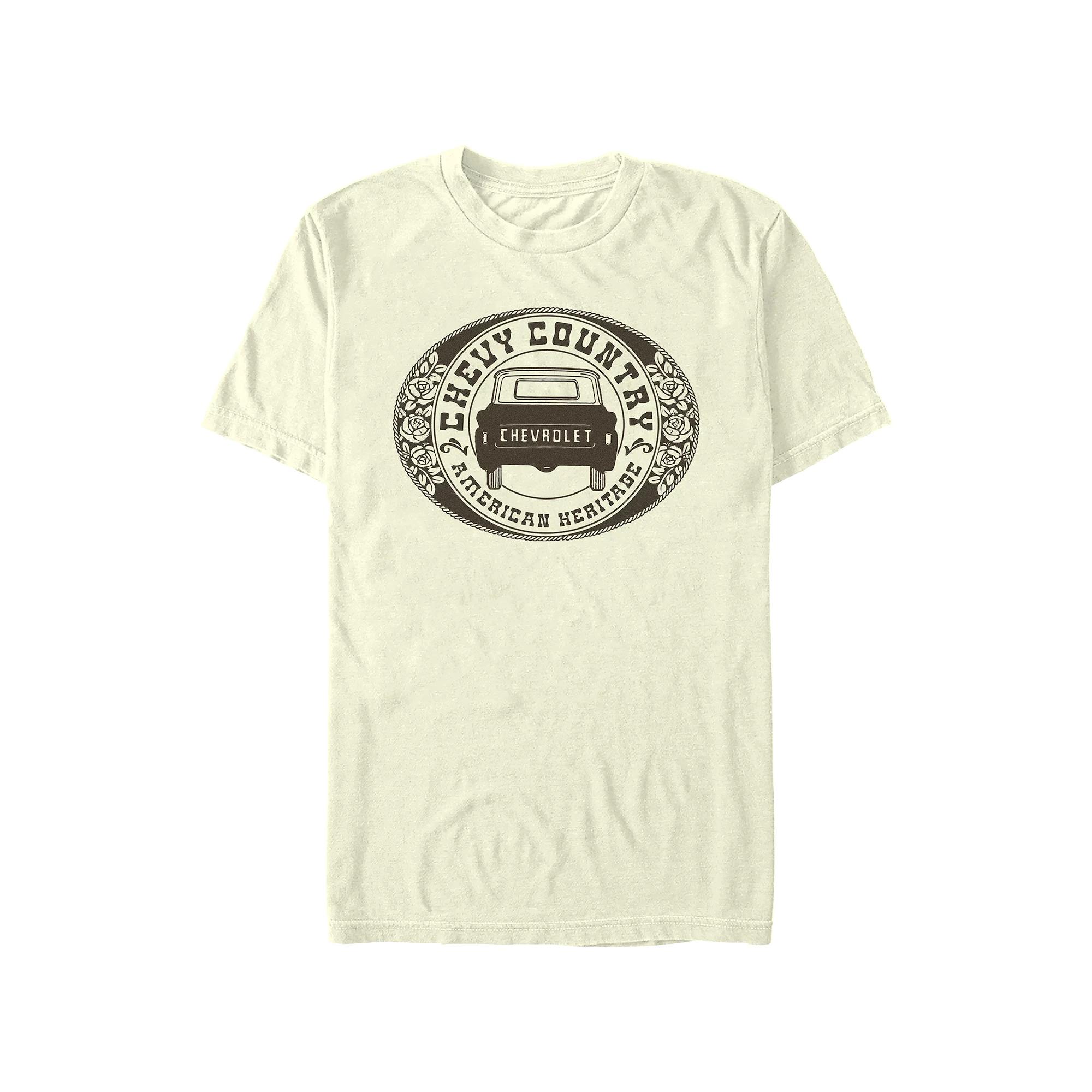 Men's Chevy Country American Heritage Badge Graphic Tee,  Product Image