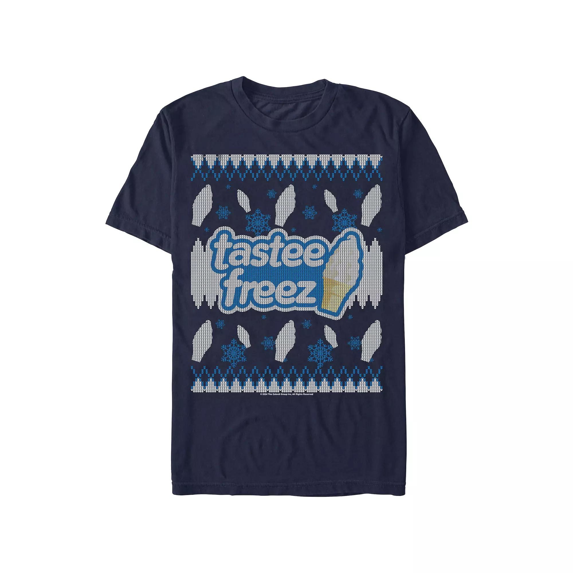 Men's TasGraphic Tee Freez Holiday Sweater Graphic Tee,  Product Image