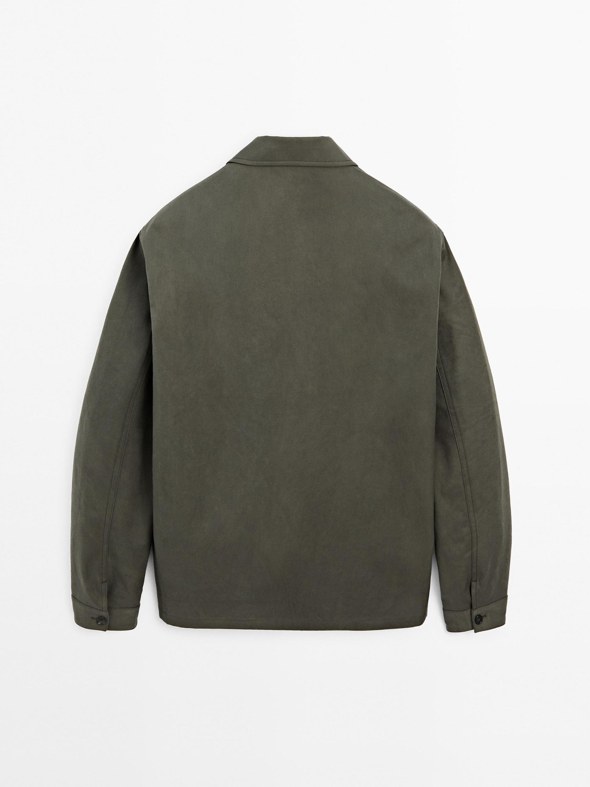100% cotton maltinto finish jacket Product Image