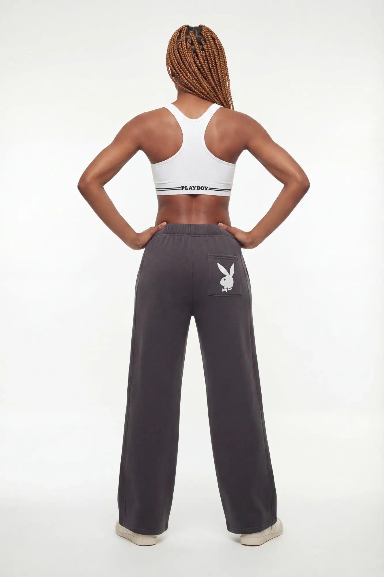 Playboy Ultra Wide Fleece Sweatpant Female Product Image