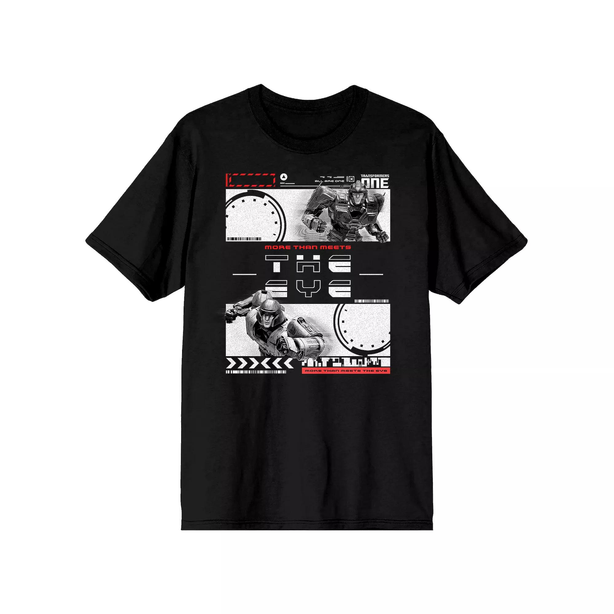 Men's Transformers One More Than Short Sleeve Graphic T-Shirt,  Product Image