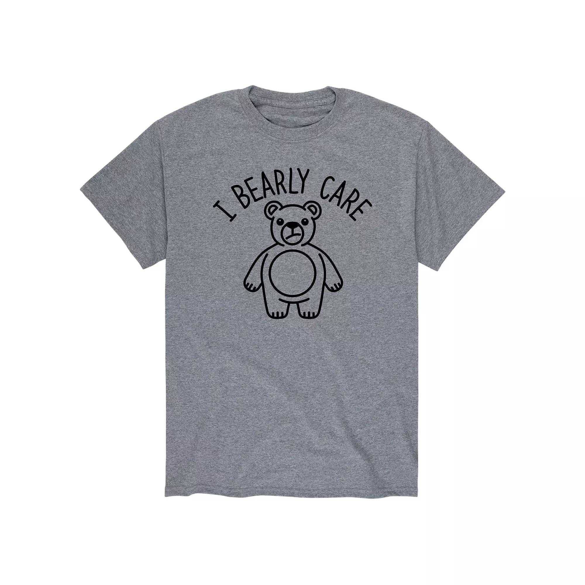 Men's I Bearly Care Graphic Tee,  Product Image