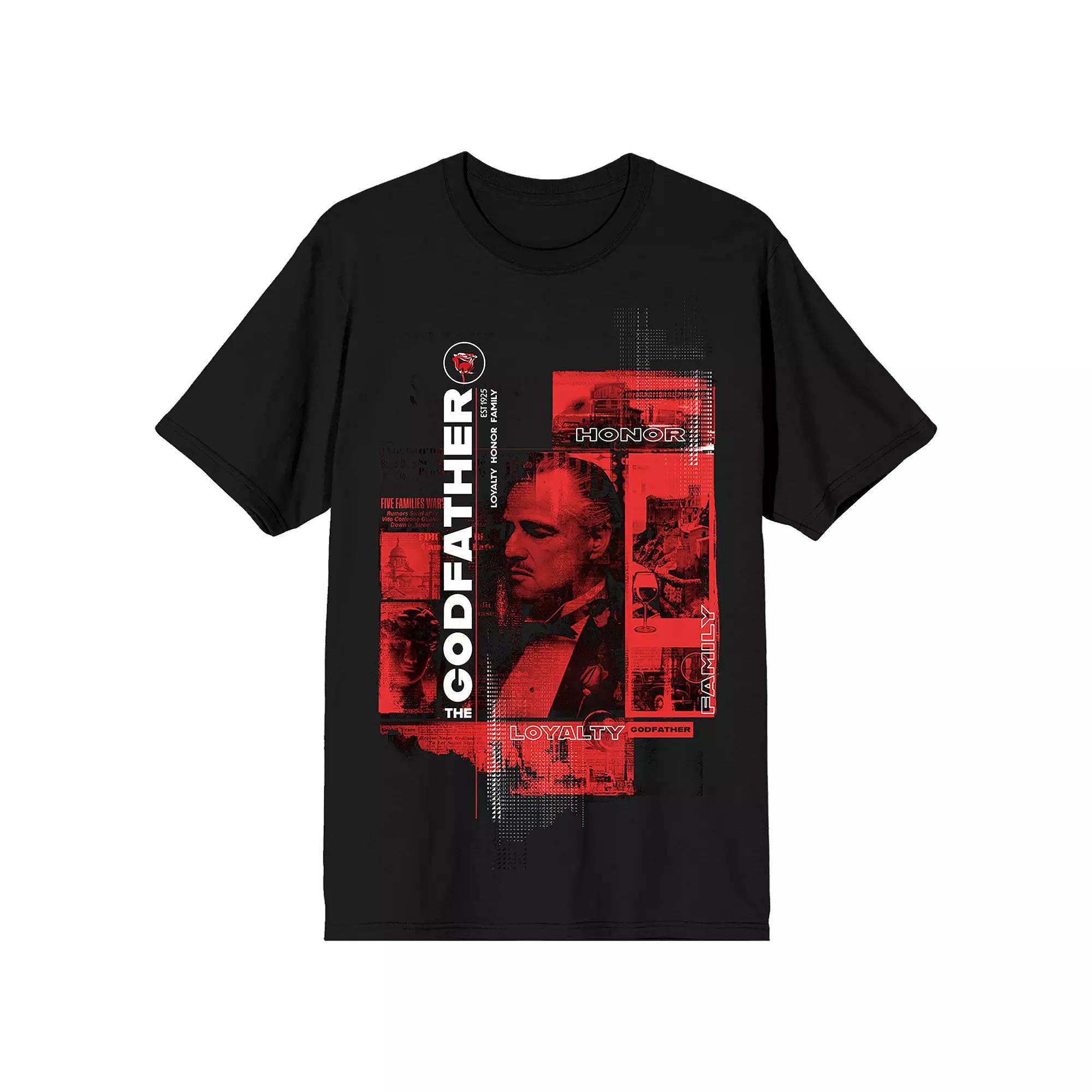 Men's The Godfather "Loyalty Honor Family" Graphic Tee,  Product Image