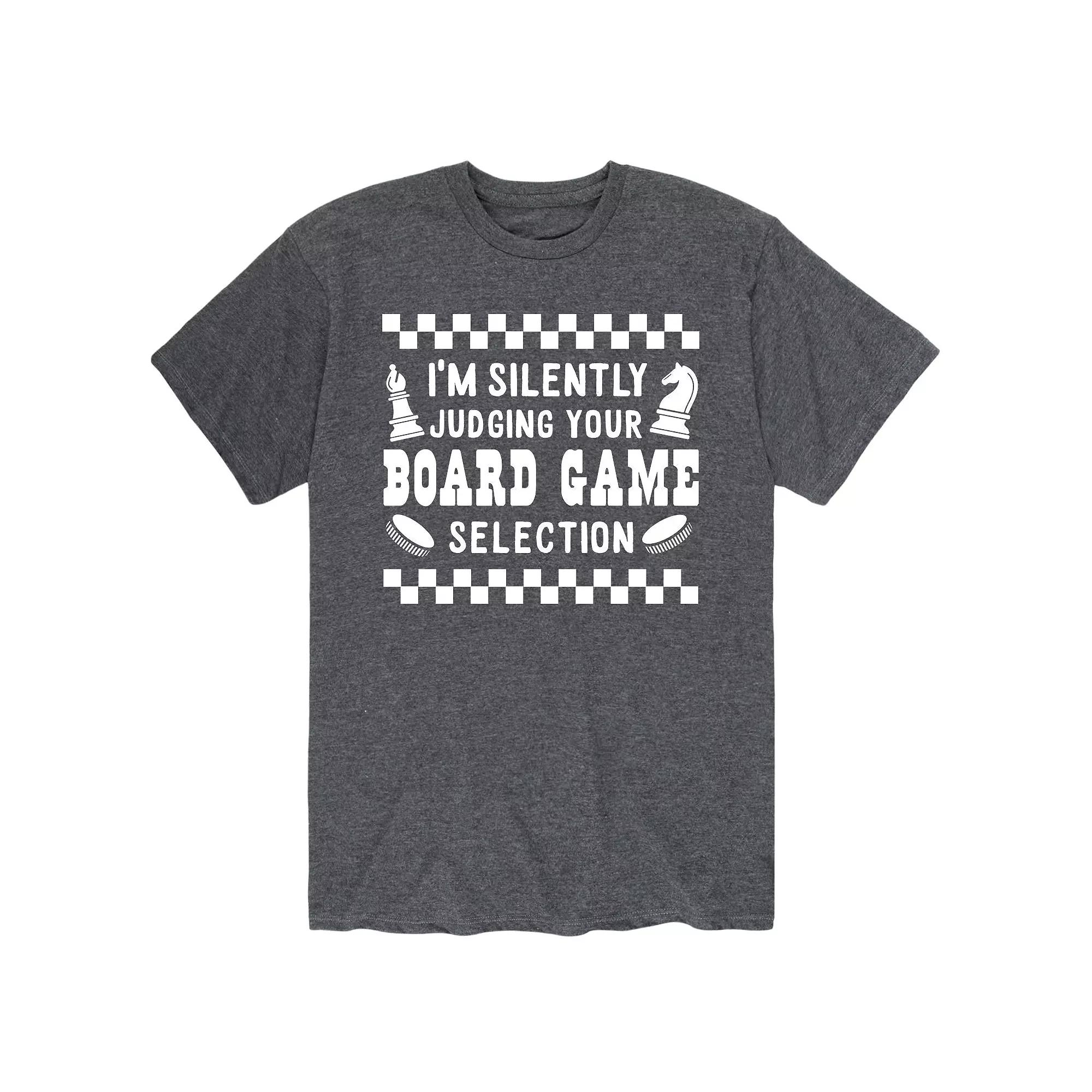 Men's Silently Judging Board Games Tee,  Product Image