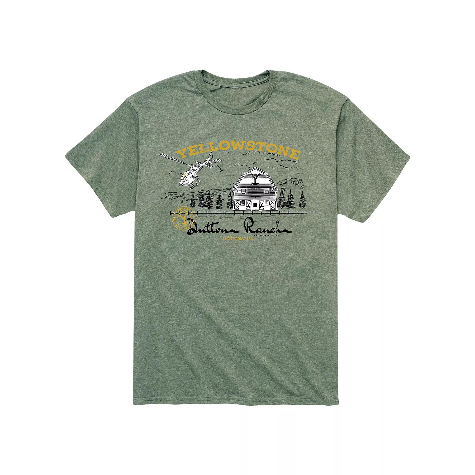 Men's Yellowstone Drawing Tee,  Product Image