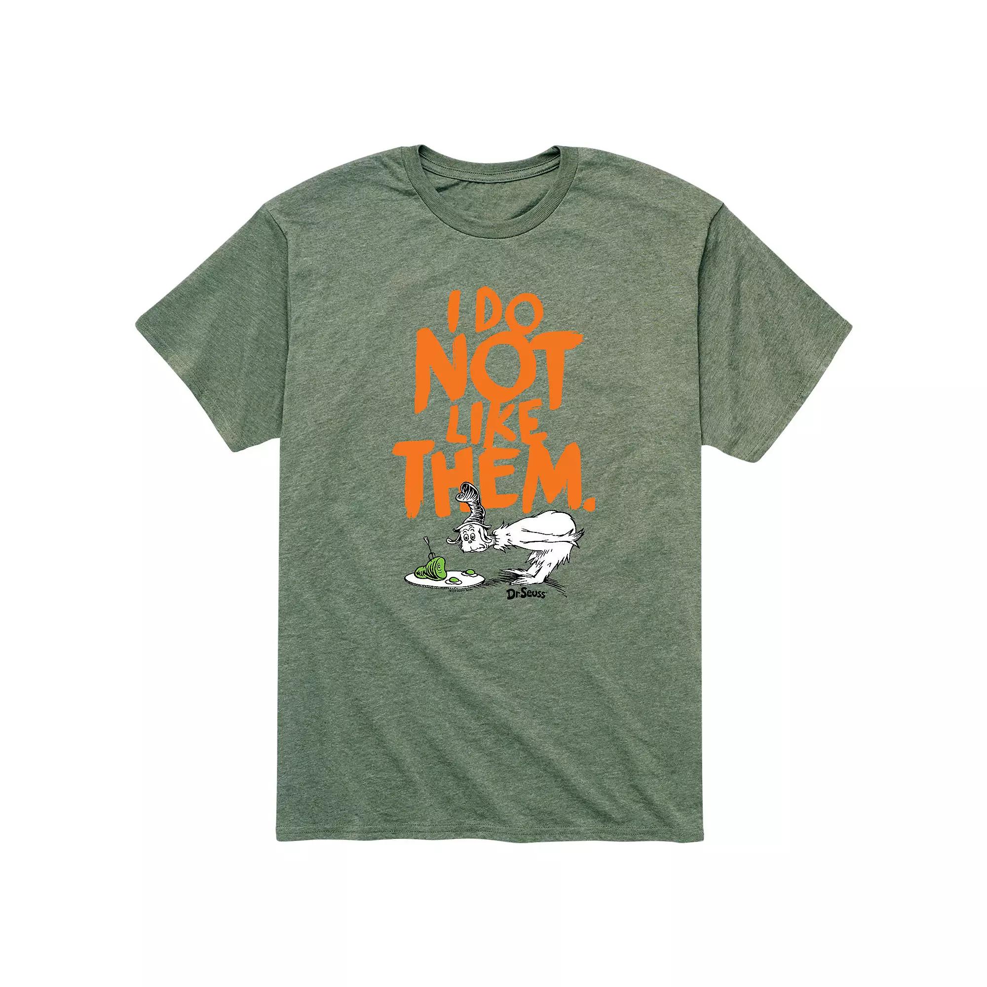 Men's Dr. Seuss I Do Not Like Them Tee,  Product Image