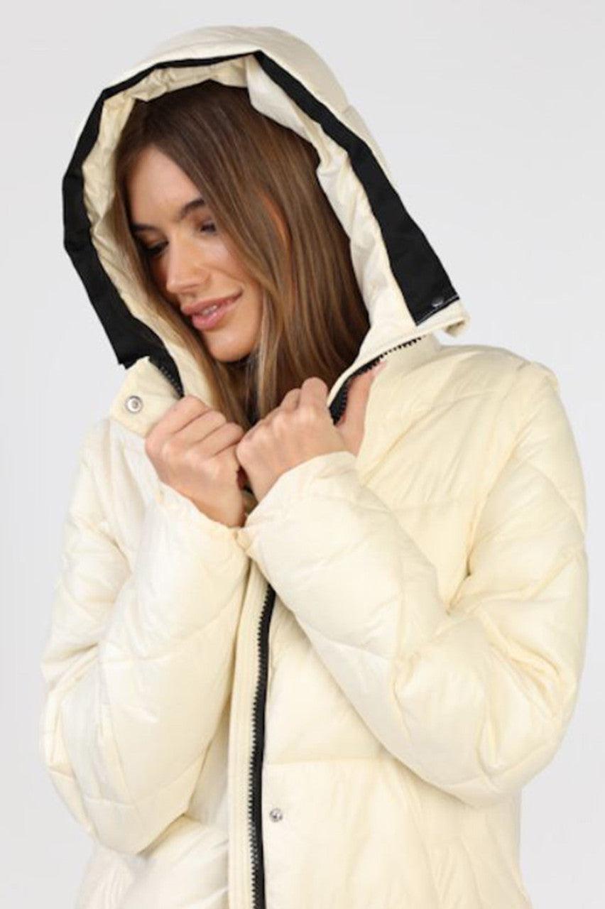 Quilted Puffer w/ Zip Off Sleeves Product Image