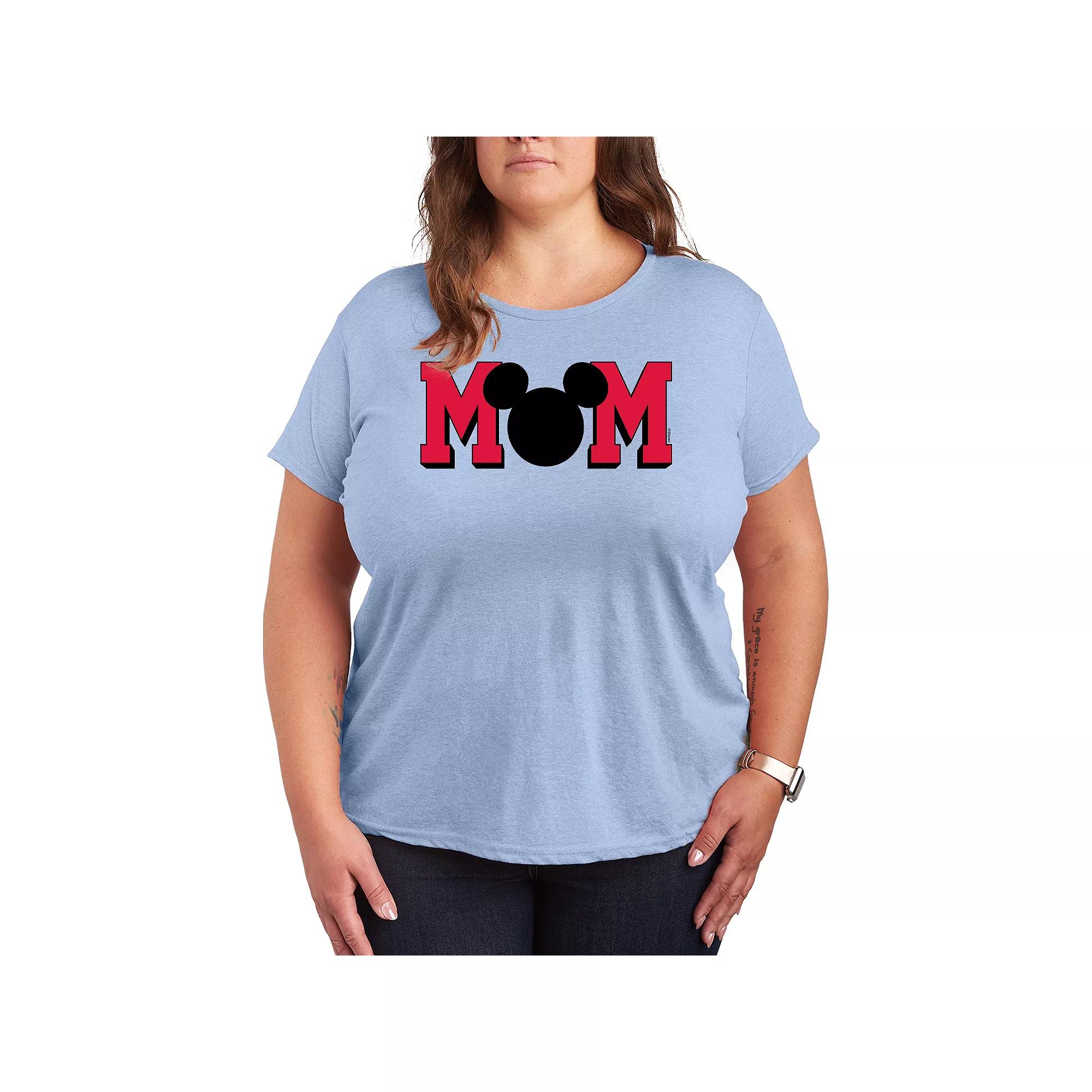 Disney's Mickey Mouse Plus Mom Graphic Tee, Women's,  Product Image