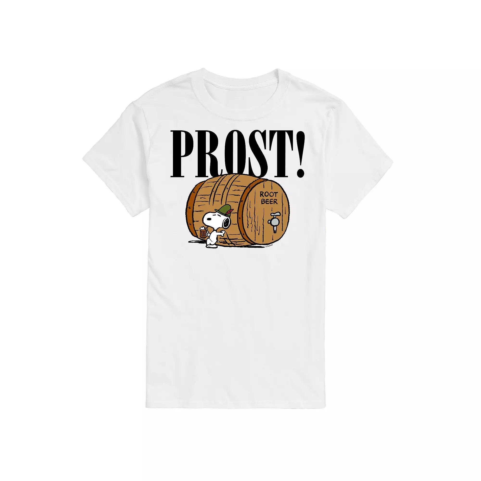 Men's Peanuts Prost! Snoopy Root Beer Graphic Tee,  Product Image