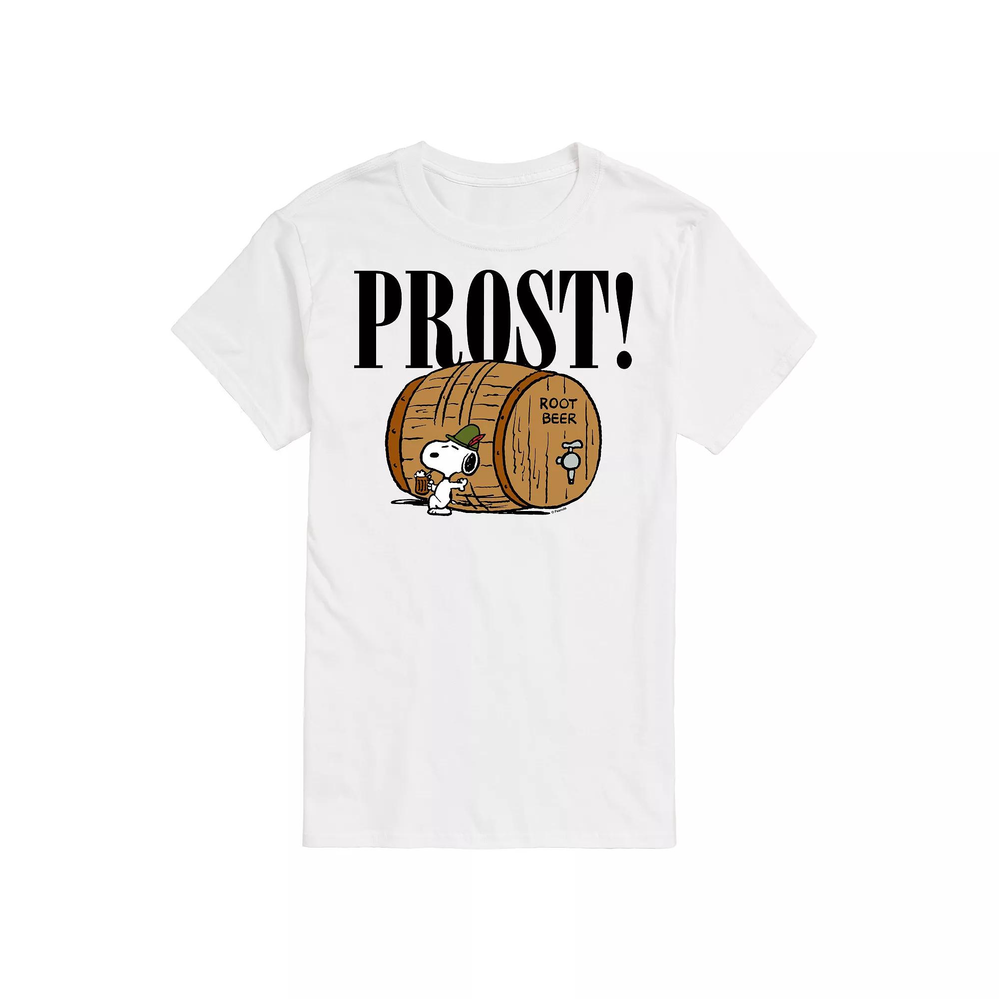 Men's Peanuts Prost! Snoopy Root Beer Graphic Tee,  Product Image