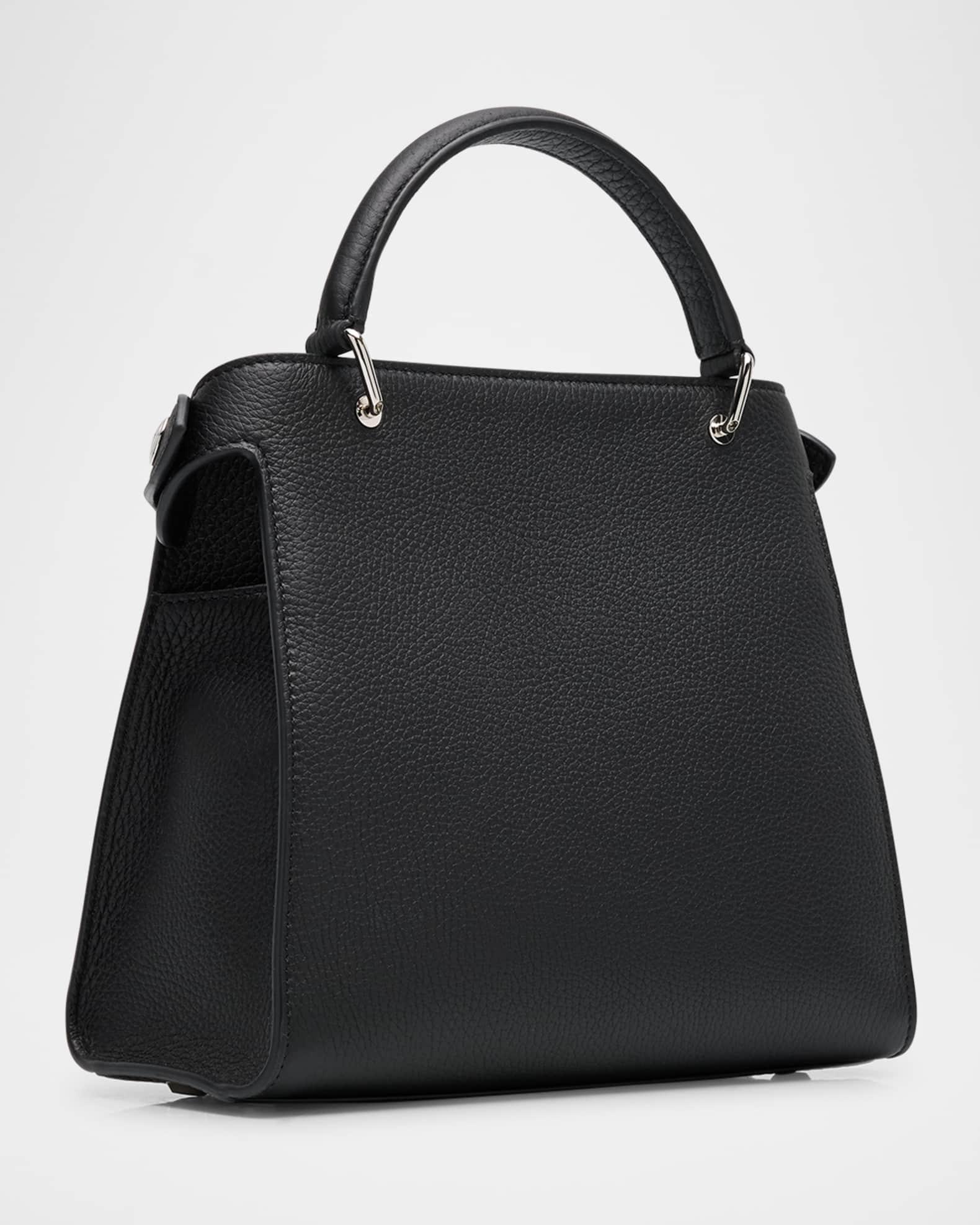 Lutece Mini Grained Leather Top-Handle Bag Product Image