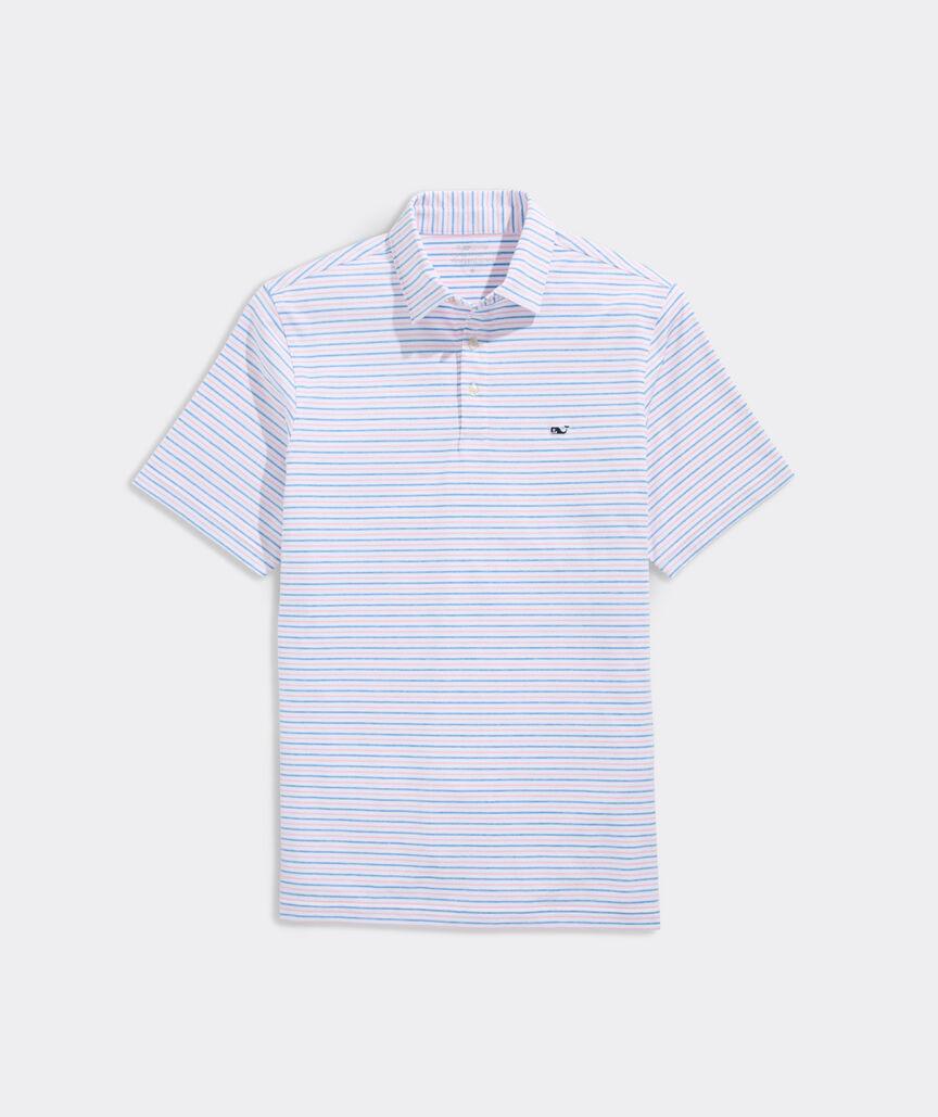 Tri-Color Bradley Stripe Sankaty Performance Polo Product Image