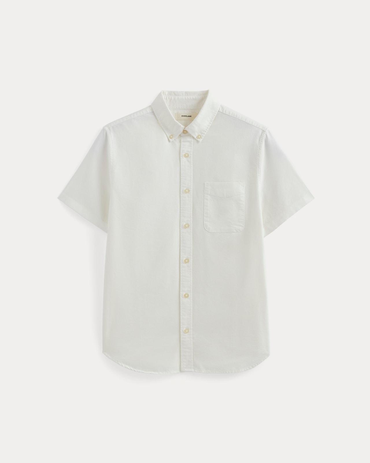 Mens Organic Short Sleeve Oxford Shirt by Everlane Product Image