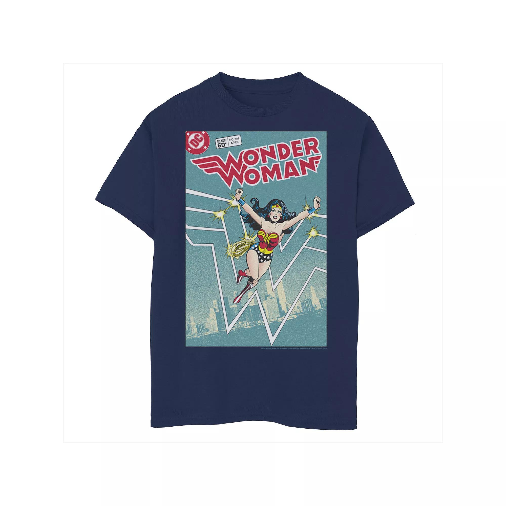 Boys 6-20 DC Comics Wonder Woman Retro Comic Cover Graphic Tee, Boy's,  Product Image