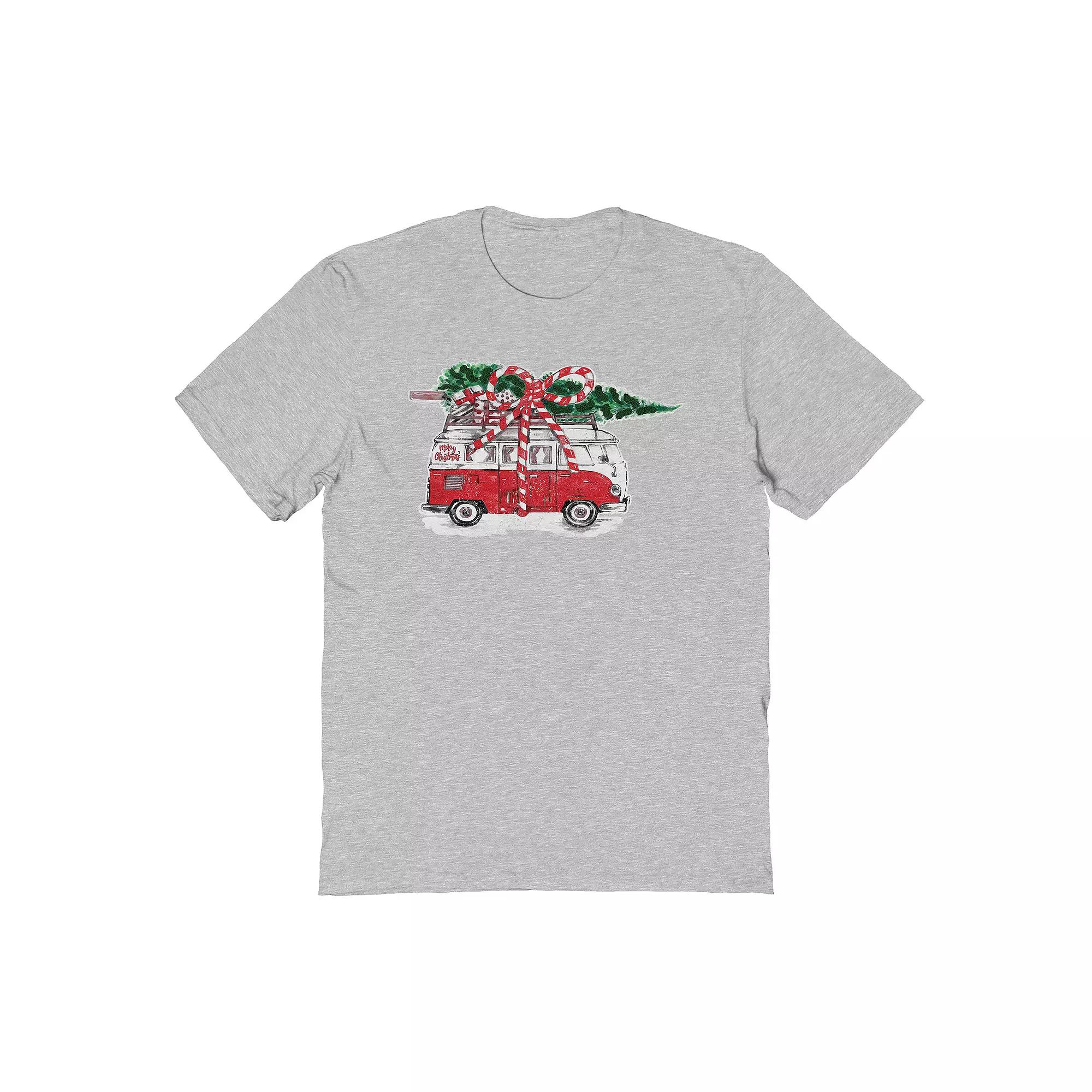 Men's Merry Christmas Graphic Tee, Adult Unisex,  Product Image