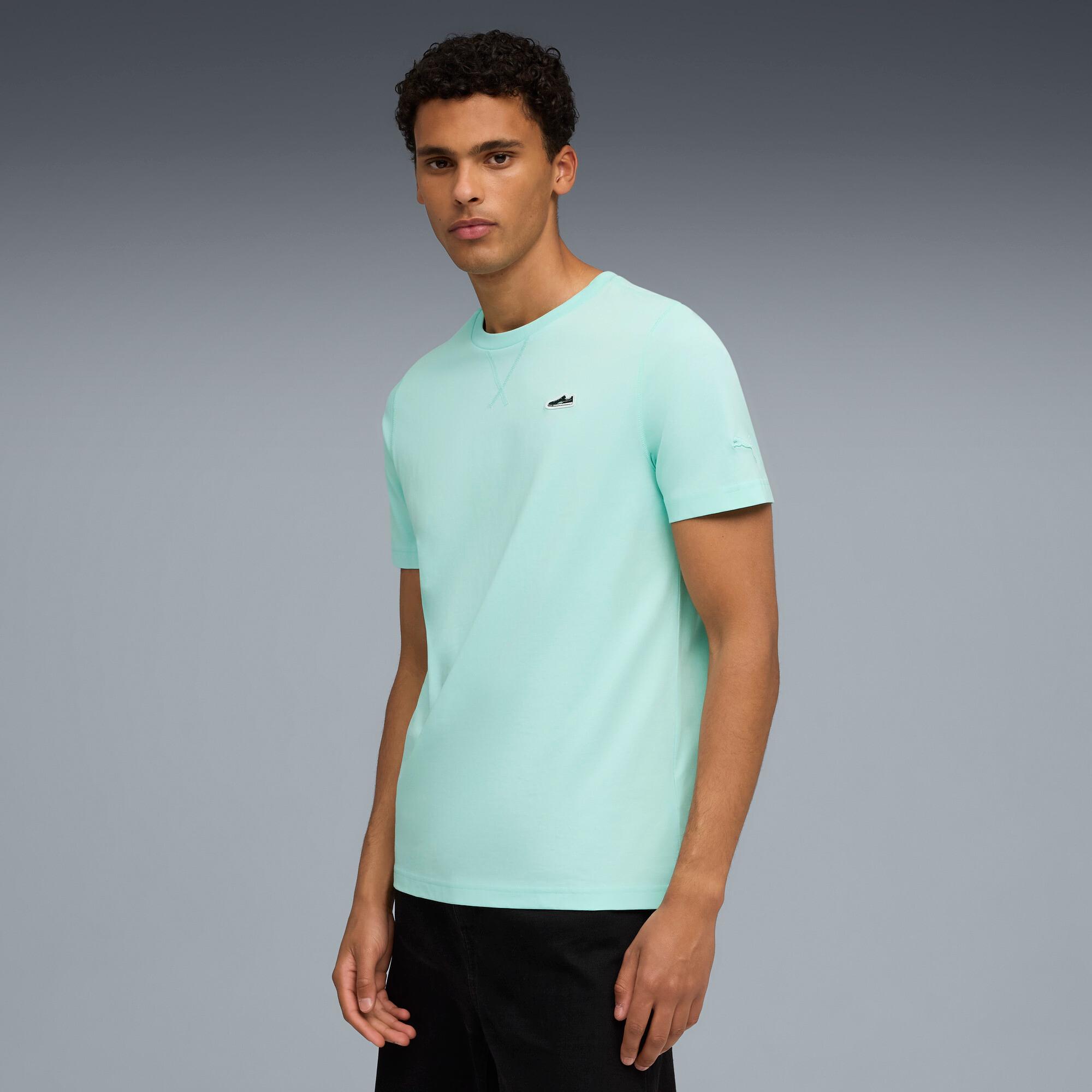 PUMA Wardrobe Essentials Suede Men's T-Shirt Product Image