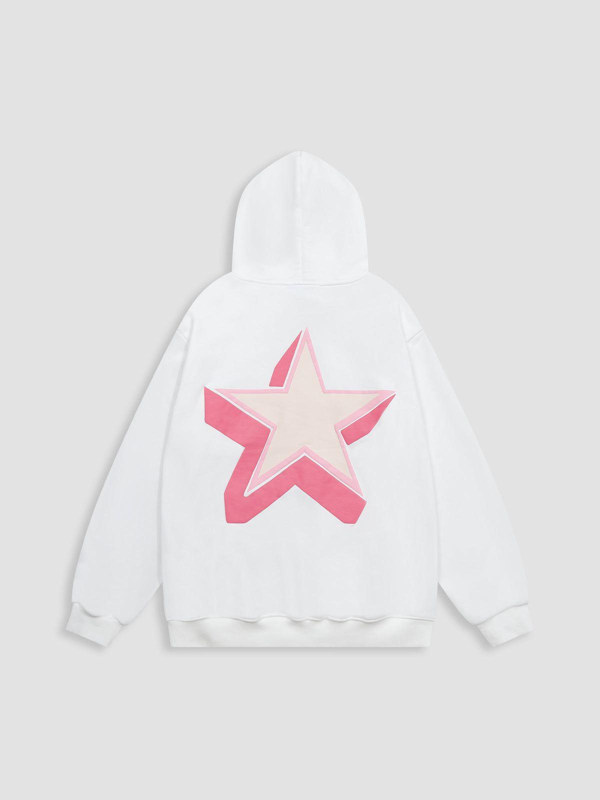 Aelfric Eden Oversized Star Graphic Hoodie Product Image