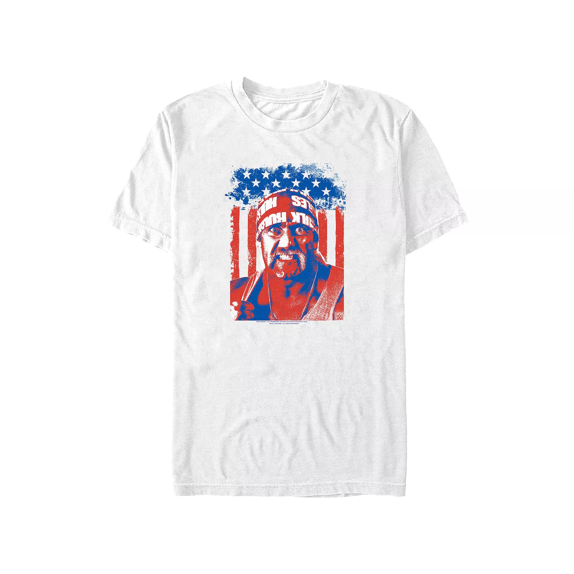 Big & Tall WWE Hulk Hogan Patriotic Phyton Graphic Tee, Men's,  Product Image