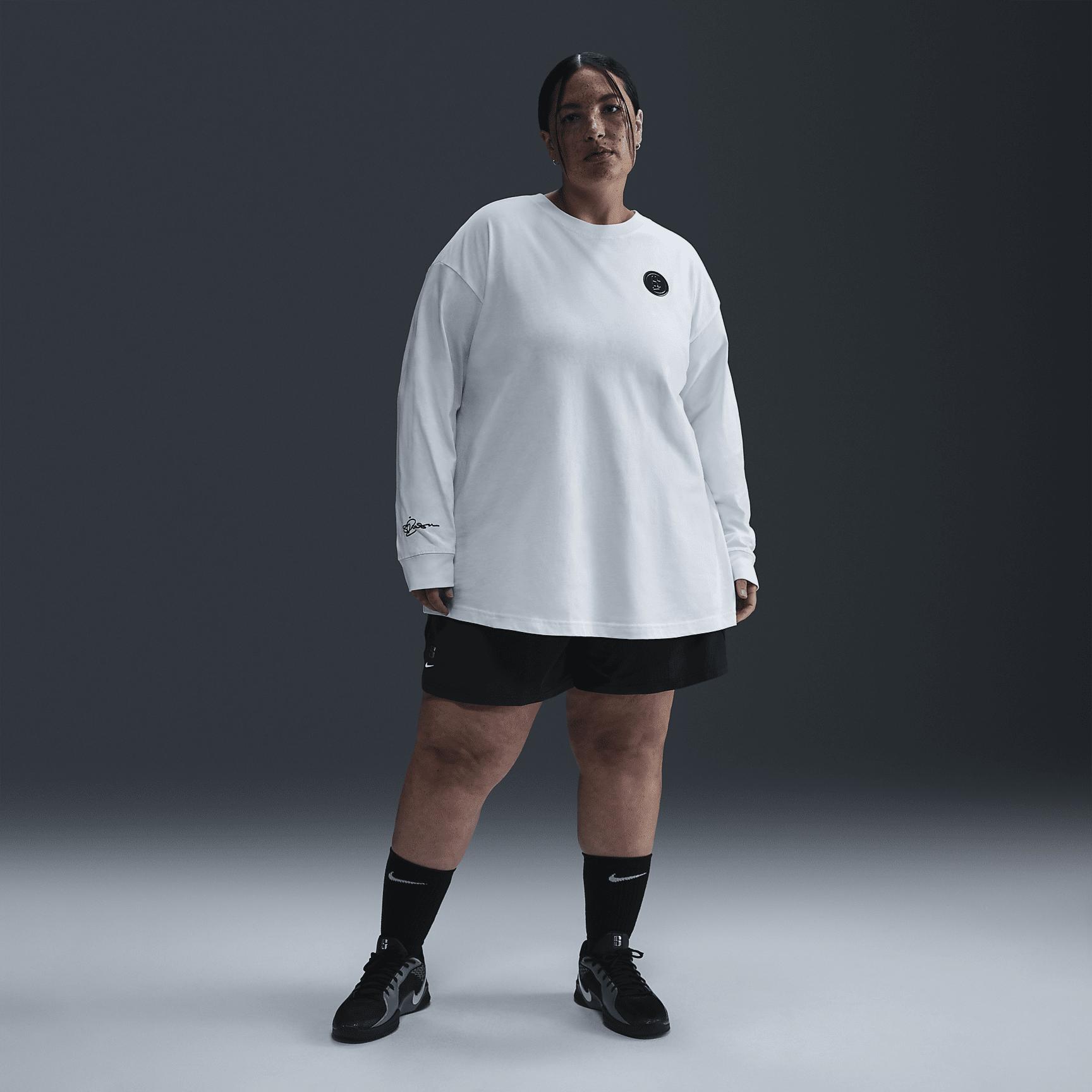 Nike Women's Sabrina Long-Sleeve Basketball T-Shirt (Plus Size) Product Image