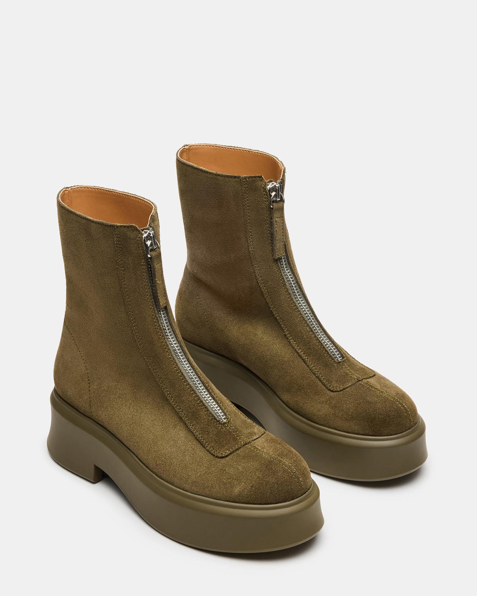 JONES OLIVE SUEDE Female Product Image