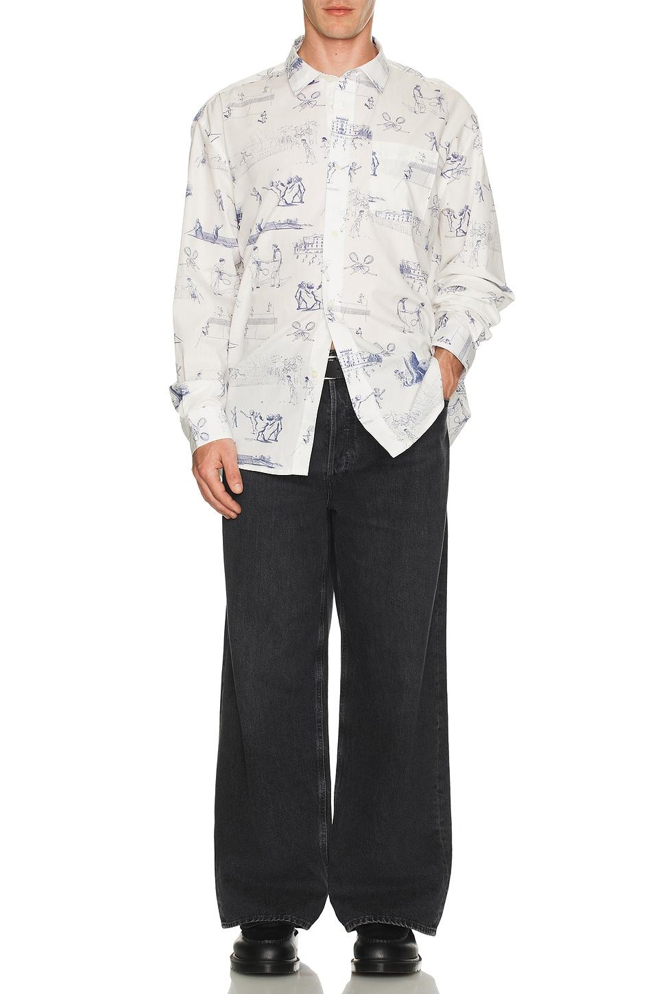 Printed Poplin Shirt Product Image