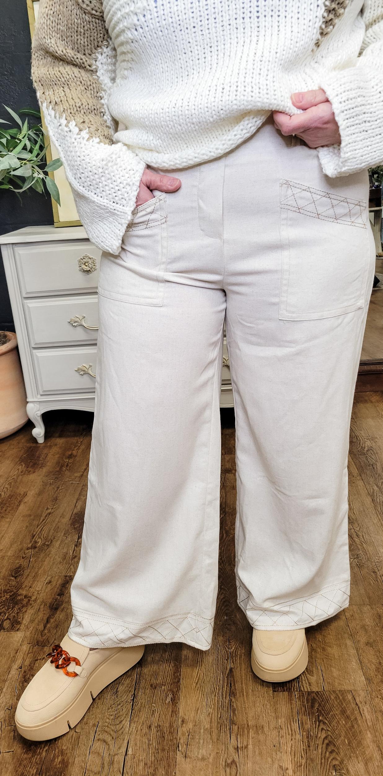 The Cabo Linen Pant, 2 Colors (Small-Large) Product Image