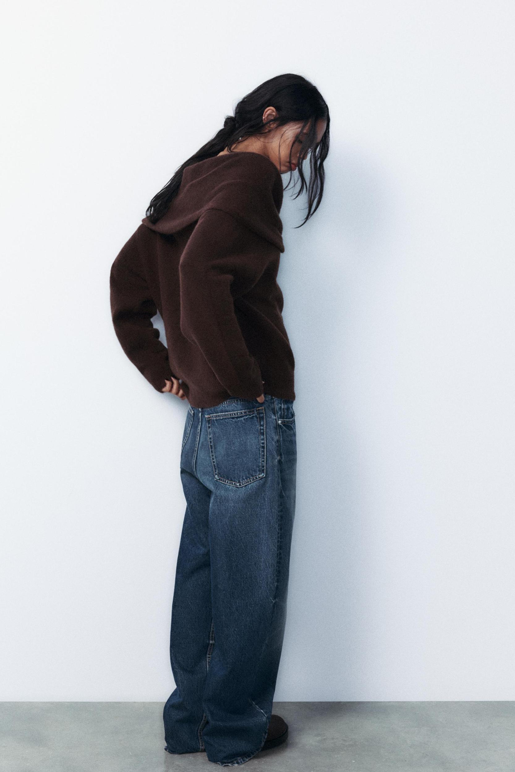 OFF THE SHOULDER KNIT SWEATER Product Image