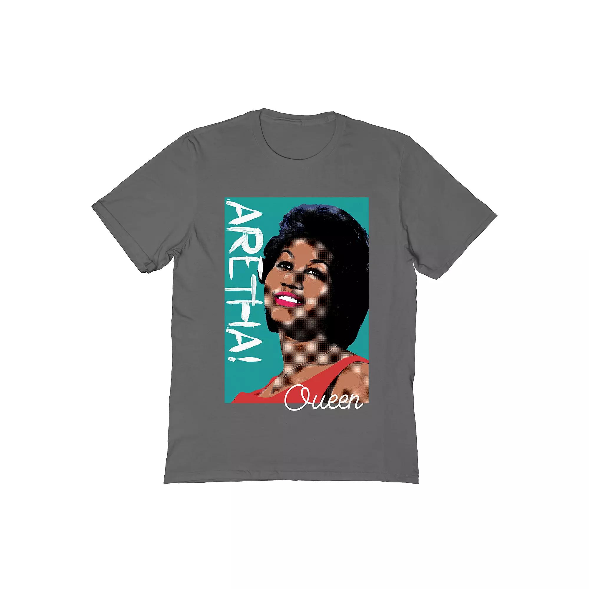 Mens Aretha Franklin Mens Tee Grey Product Image