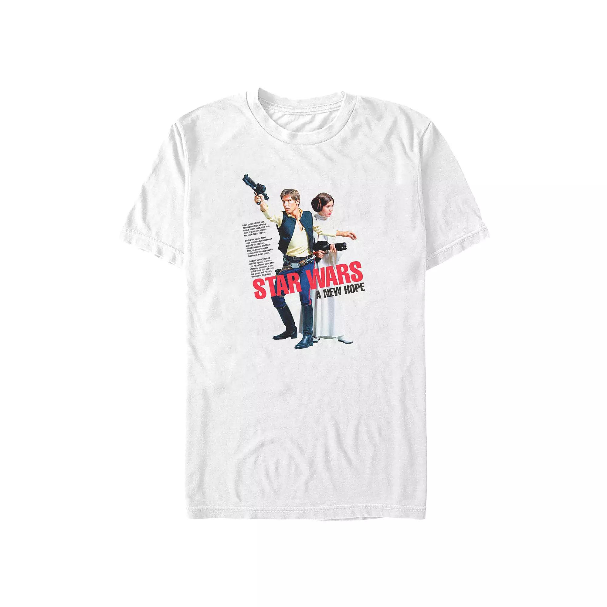 Big & Tall Star Wars A New Hope Power Duo Graphic Tee, Men's,  Product Image