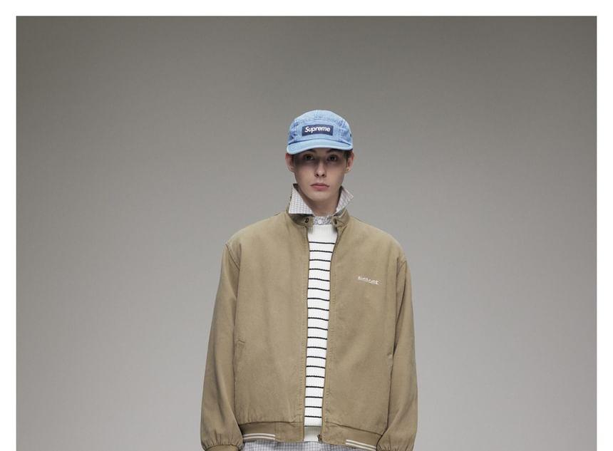 Stand-Collar Harrington Jacket Product Image