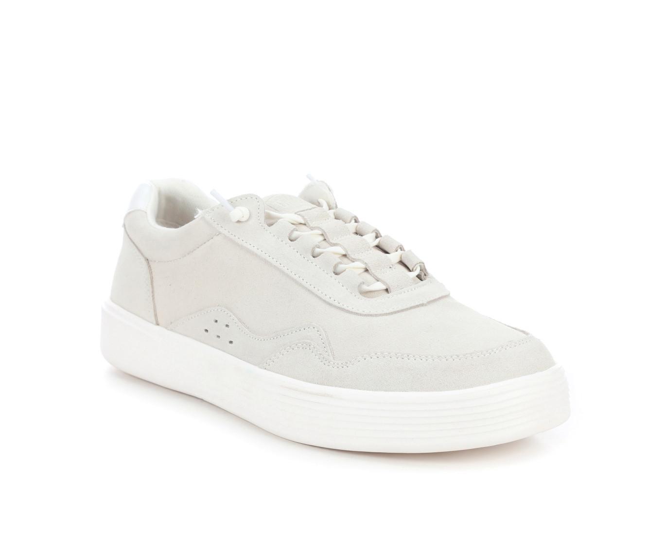 Men's HEYDUDE Hudson Suede Vintage Varsity-M Casual Shoes Product Image